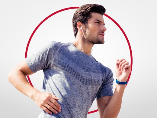 Hombre joven corriendo